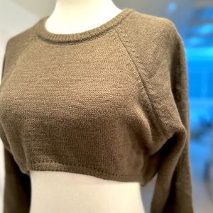 Hi-Lo Cropped Sweater
